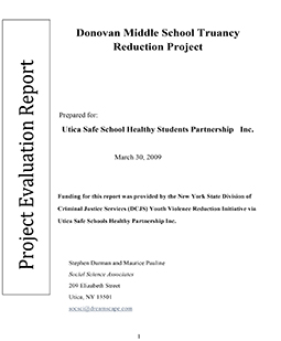 Donovan Middle School Truancy Reduction Project - 2009